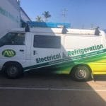 All Electrical work van — Electricians And Appliance Repair Experts In Mackay, QLD